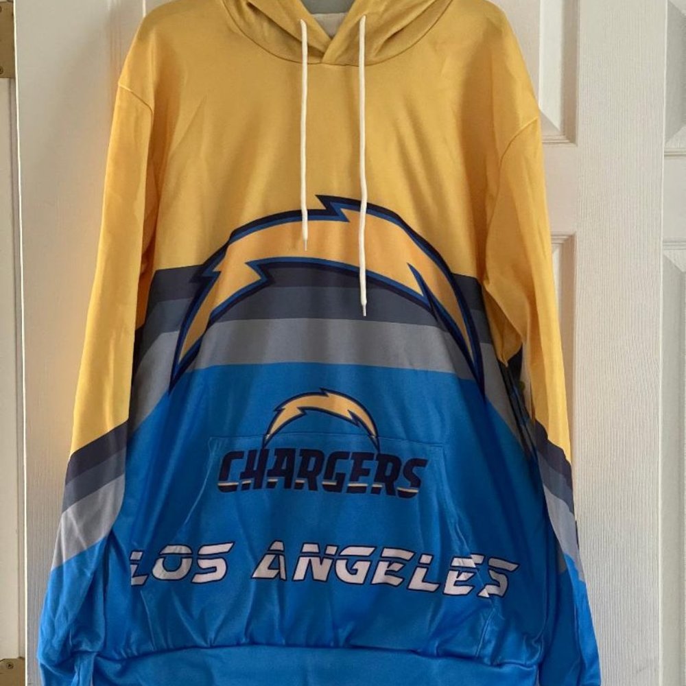 Los Angeles Chargers NFL Pullover Hoodie SZ XL NEW
